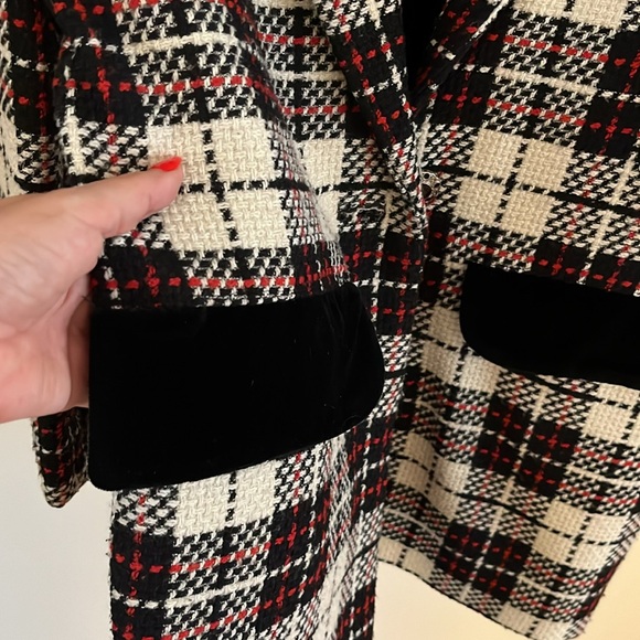 Vintage Handmade plaid Suit combo size M - Picture 9 of 12
